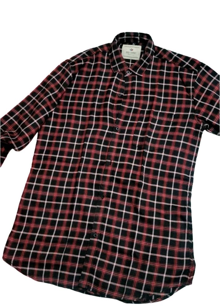 Black Checked Shirt