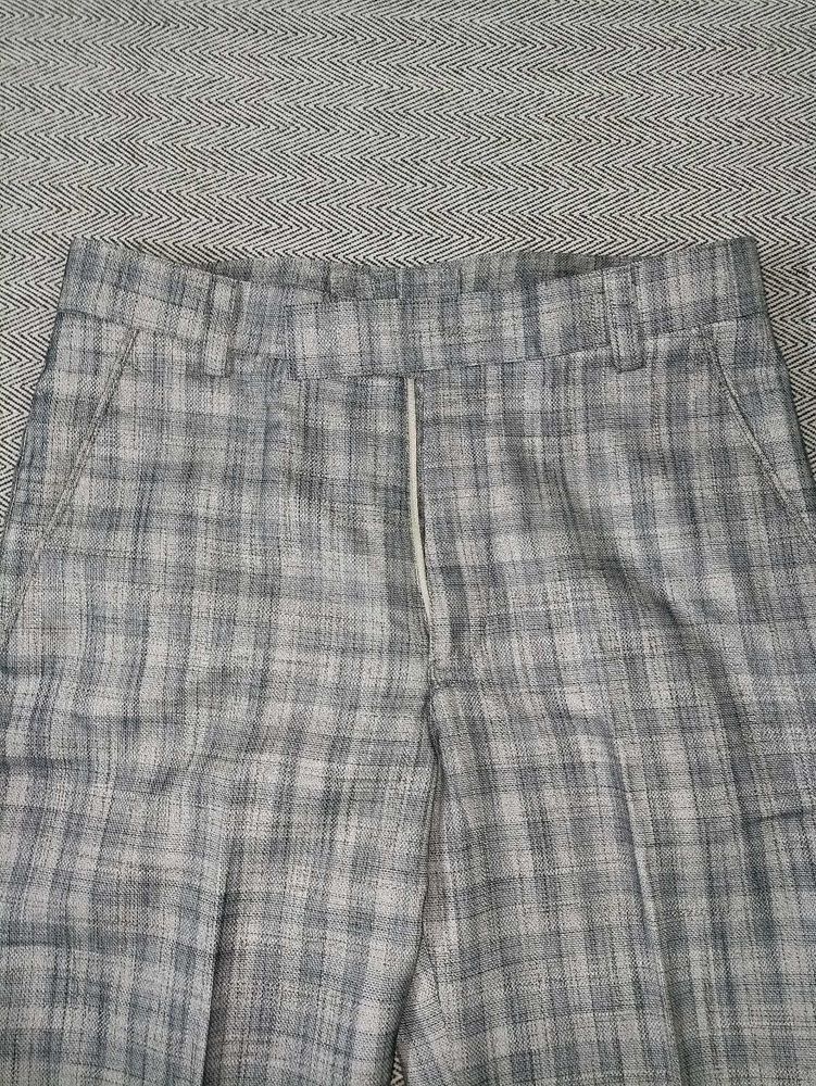 Vintage Plaid Formal Pant
