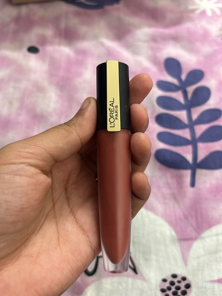 LOREAL Liquid Lipstick 129 I Lead