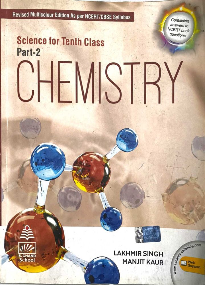 LAKHMIR SIngh Science 10th Class Bio And Chem