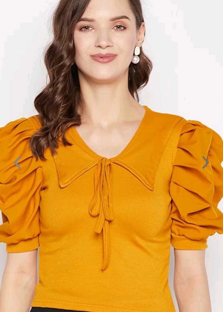 Chic Mustard Top