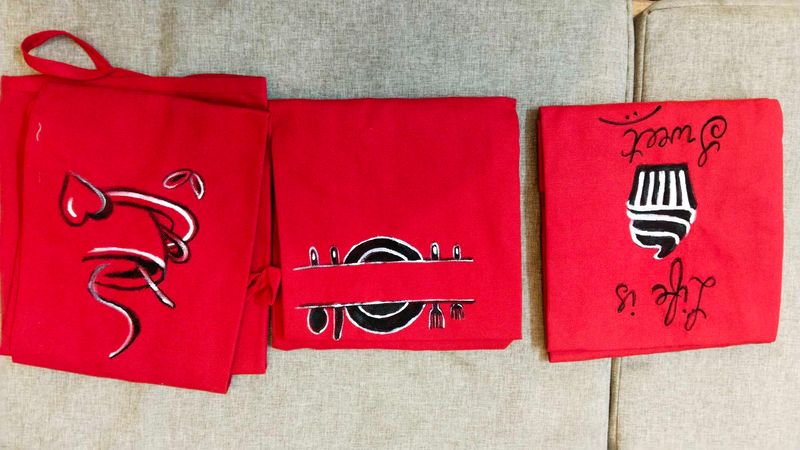 New Aprons..