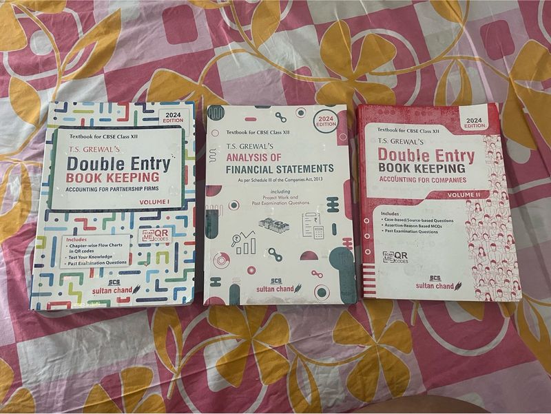 TS GREWAL CLASS 12 ACCOUNTANCY 2024 EDITION