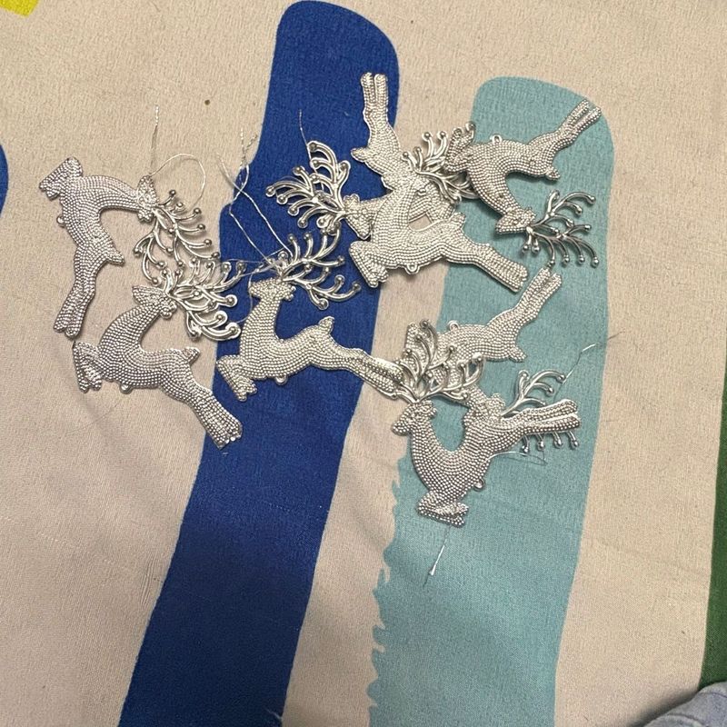 Reindeer Christmas Ornaments (6)