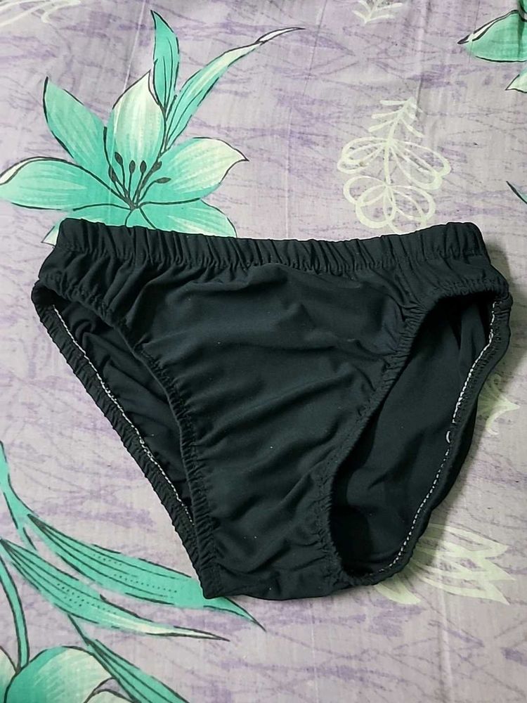 Black Swim bikini brief