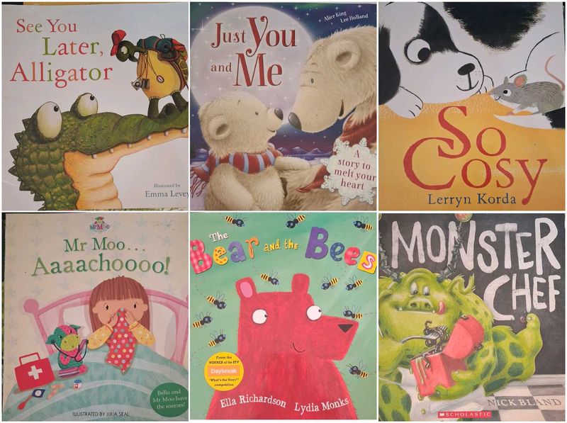 6 Imported Paperback Story Books - Rare Titles