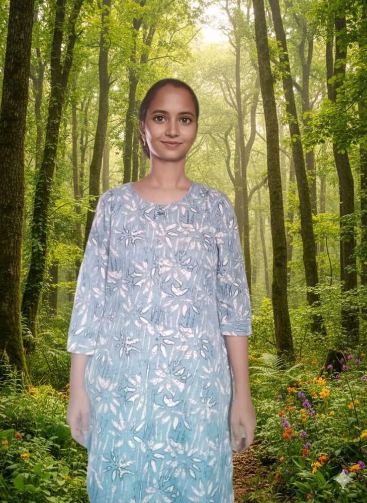 Elegant Floral Kurta