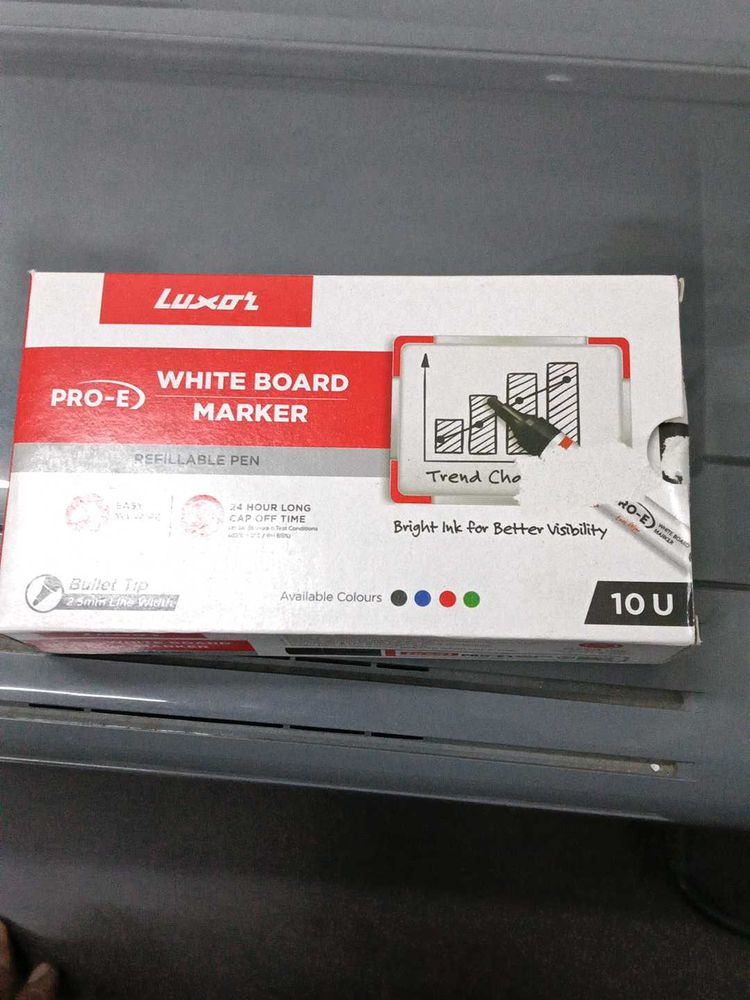 Luxor Whiteboard Markers - 10 Pack