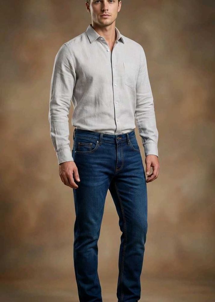 Men's Dress Shirt &amp; Jeans
