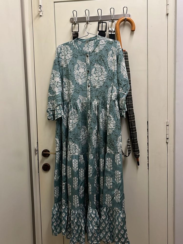 long dress In Pretty Pastel Colour