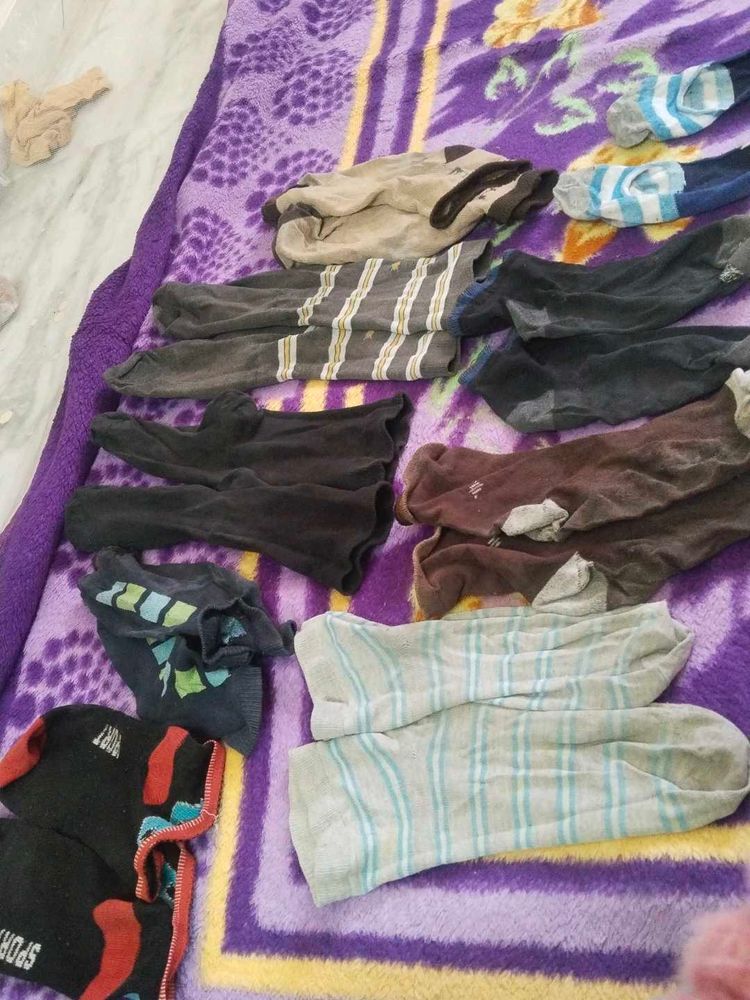 used socks 9 combo set