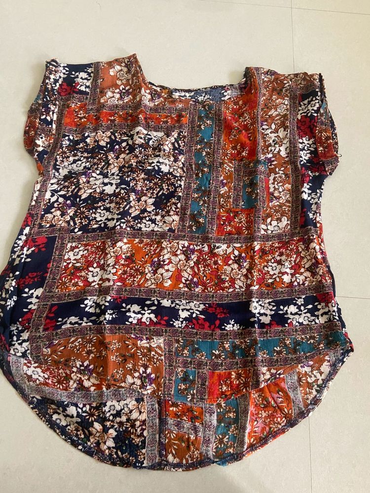 Floral Print Top