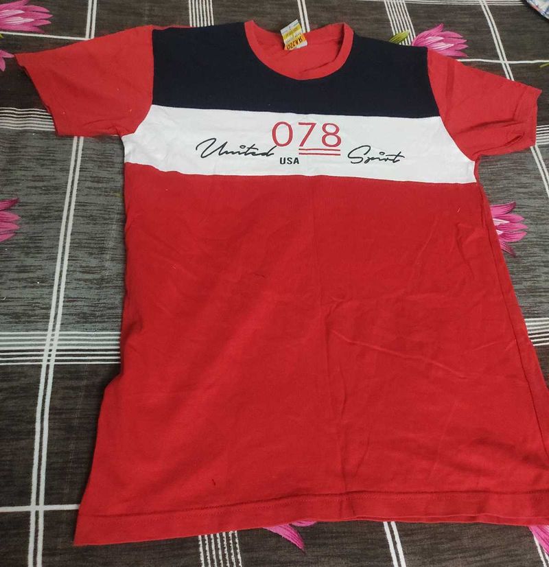 Retro Colorblock Tee