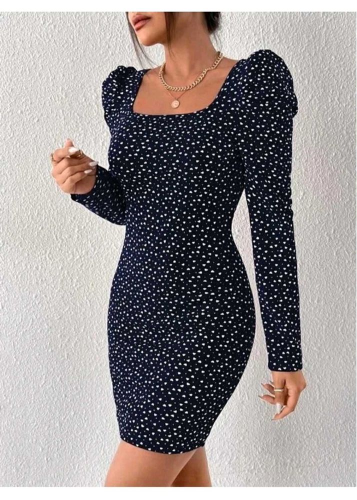 Polka Dot Mini Dress