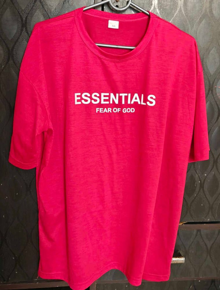 Cotton T-Shirt | Size XXL And Sling Bag