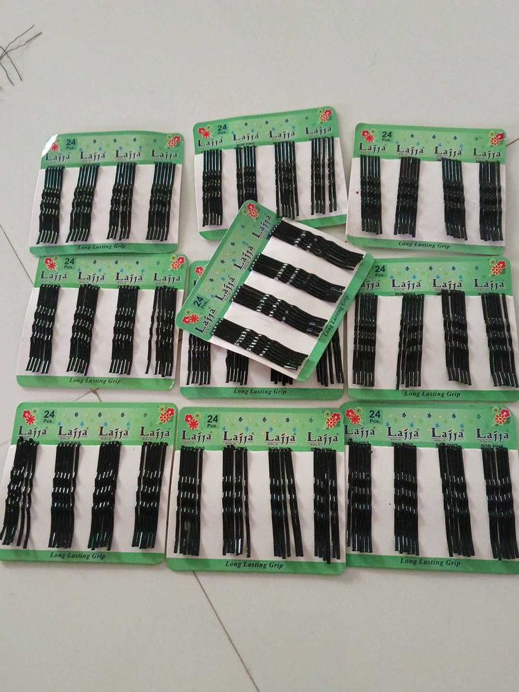 Hair Pins - Black - Lajja