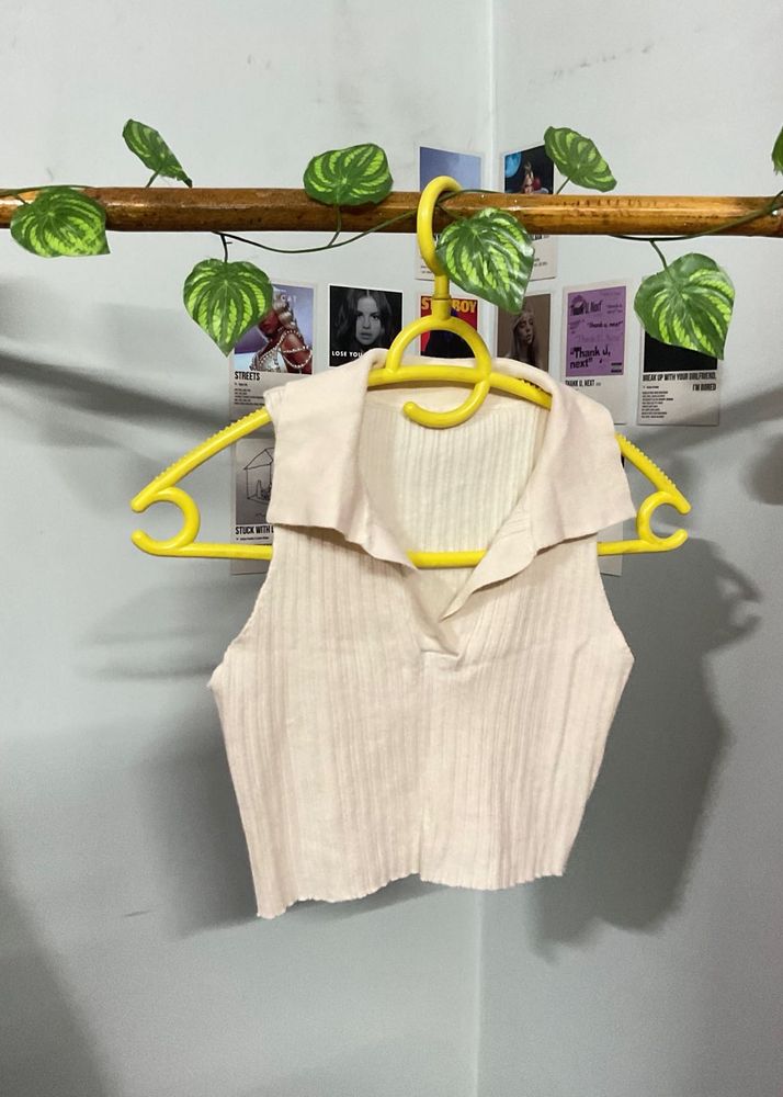 Sleeveless Crop Top