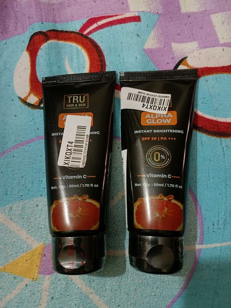 Pack Of 2 Sunscreen SPF 50 PA+++ TRU HAIR