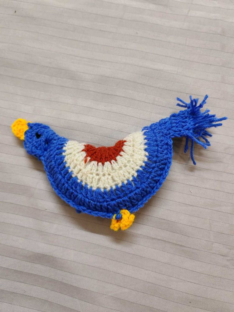 Toy Chicken - Hand Crocheted