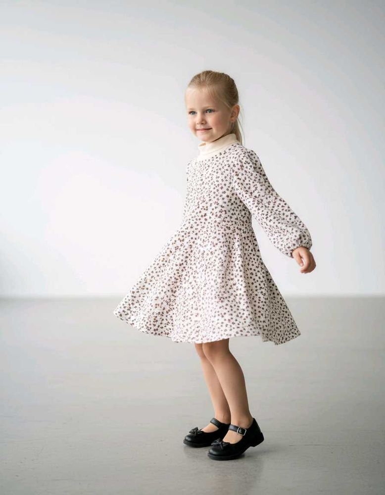 Cute Floral Print Dress