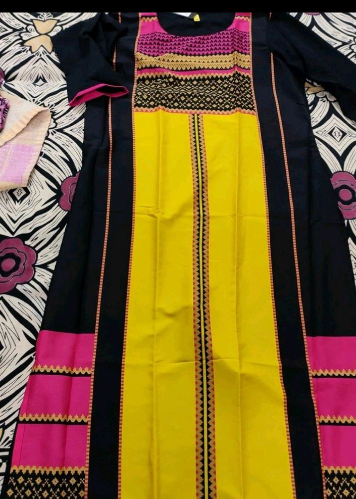 beautiful crepe Kurtis