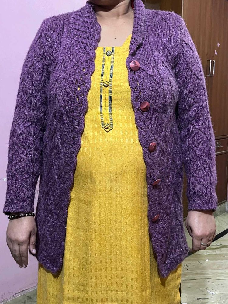 Woolen Jacket Sweater