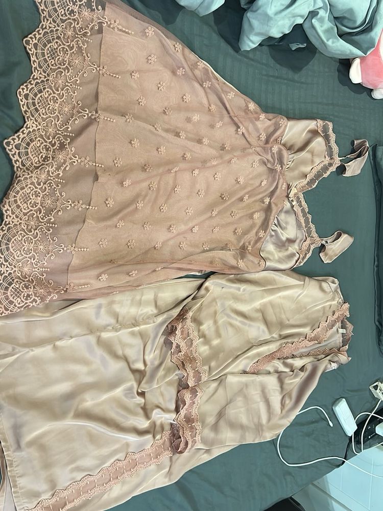 Lace Nightwear Set