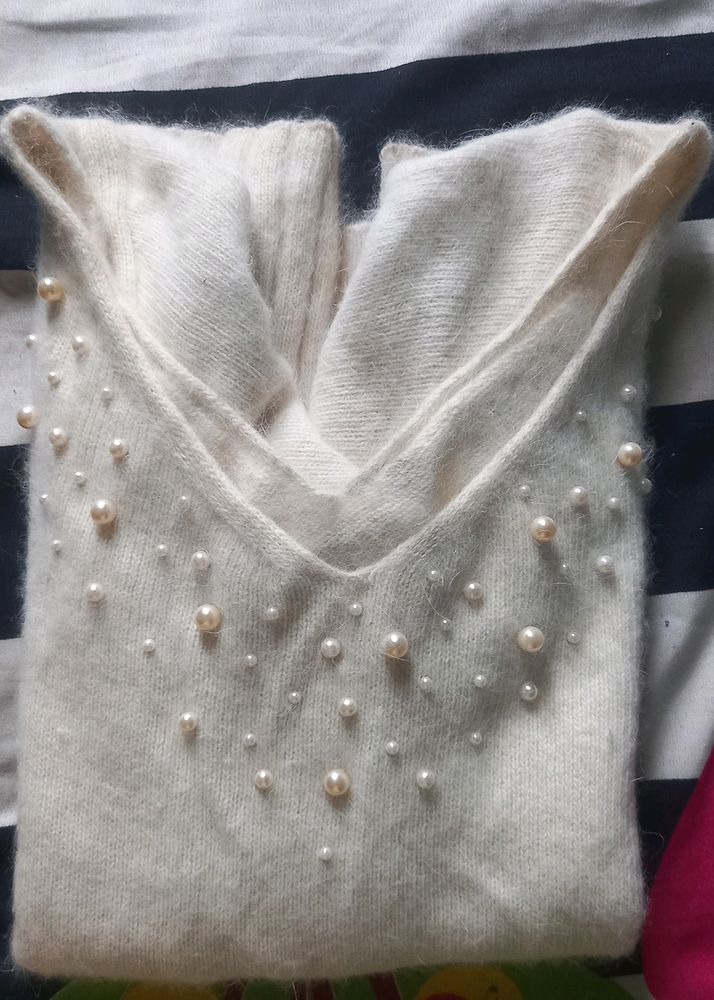 Stretchable Woolen Top ....looks Very Classy ...Only 2 Times I Have Wear It