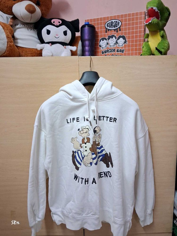 Cartoon Print Hoodie