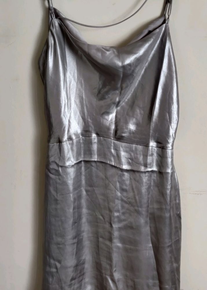 H&amp;M silver One Piece (Never used)