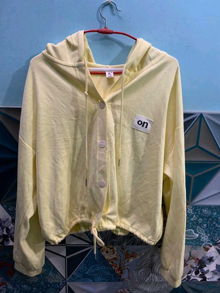 Cute ONN  Yellow New girl Hoodie