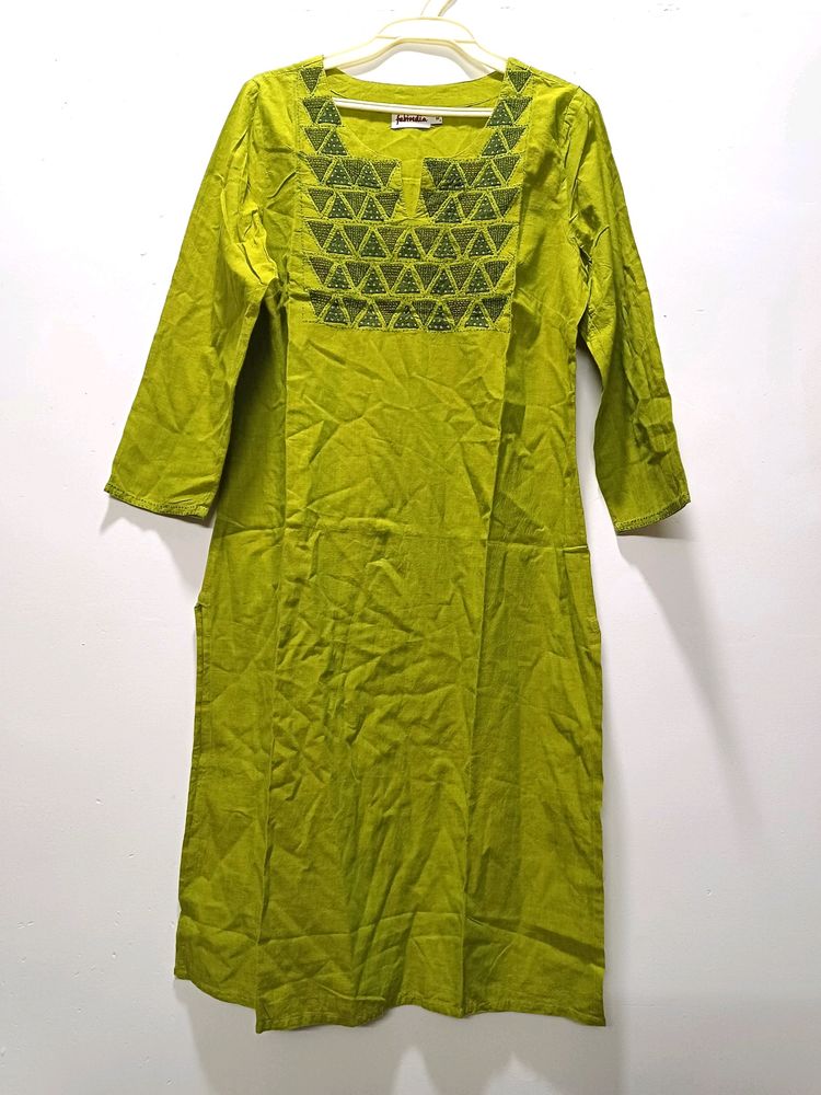 Fabindia Cotton Kurta. Like New.Medium Size