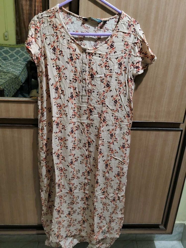 Floral Print Kurti