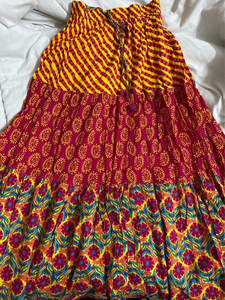 Ethnic Colourful Skirt