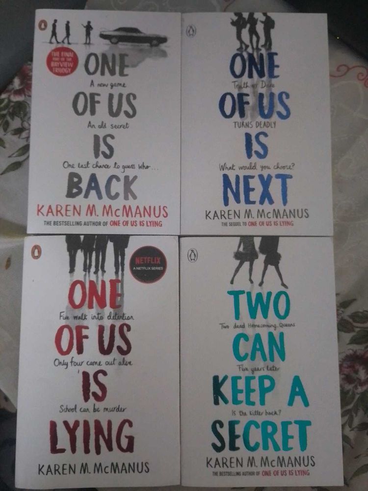 One Of Us Is.....New Book Set