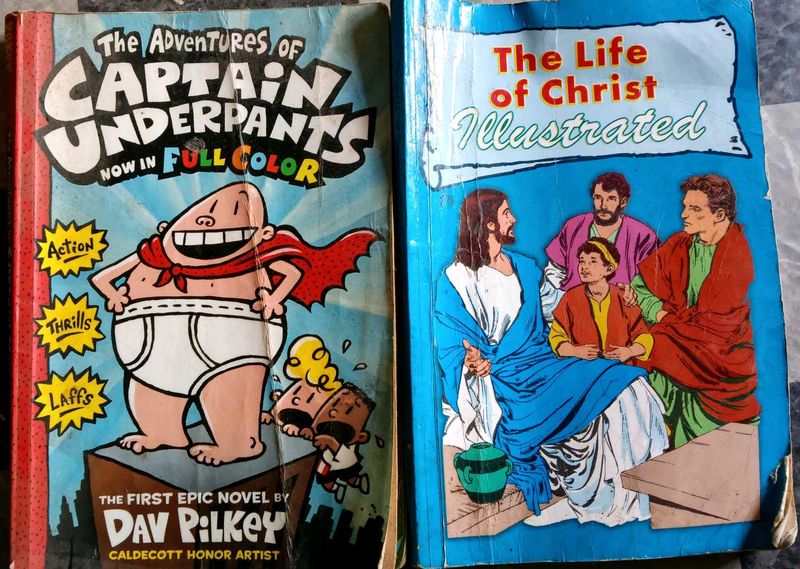 Captain Underpants &amp; The Life of Christ Illustrate