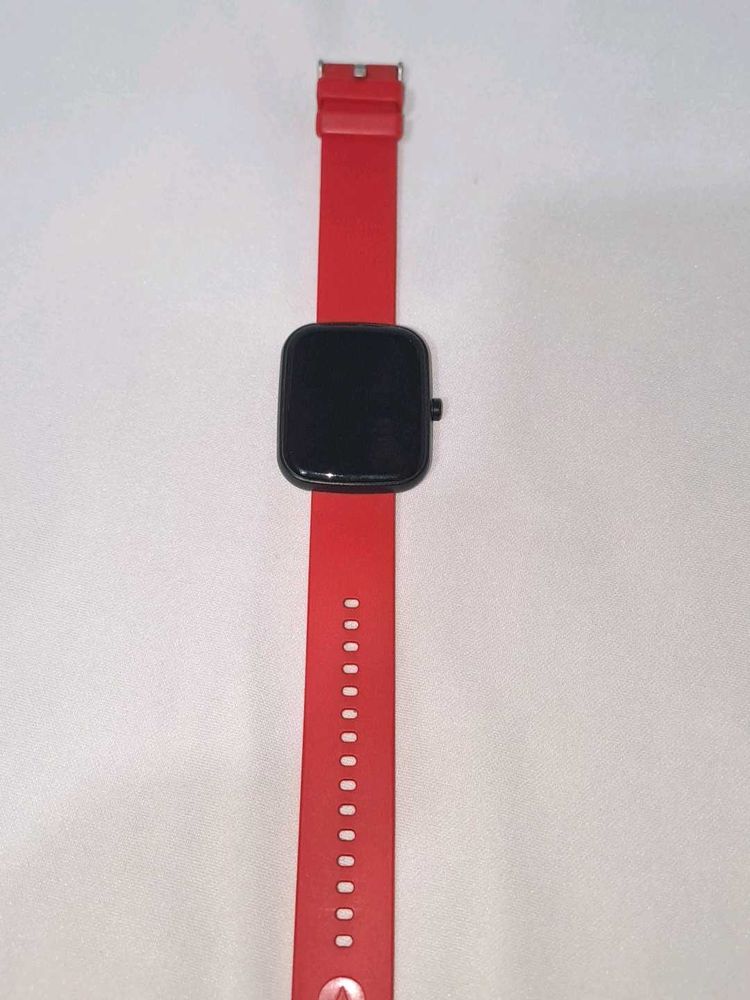Red Smart Watch