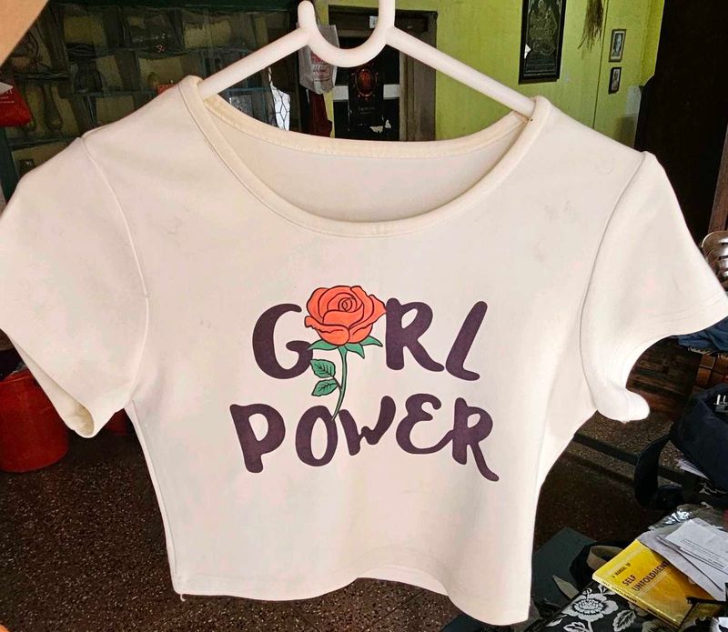 Girl Power Crop Top