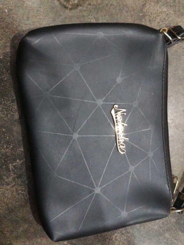 Totally New  Black Geometric Crossbody