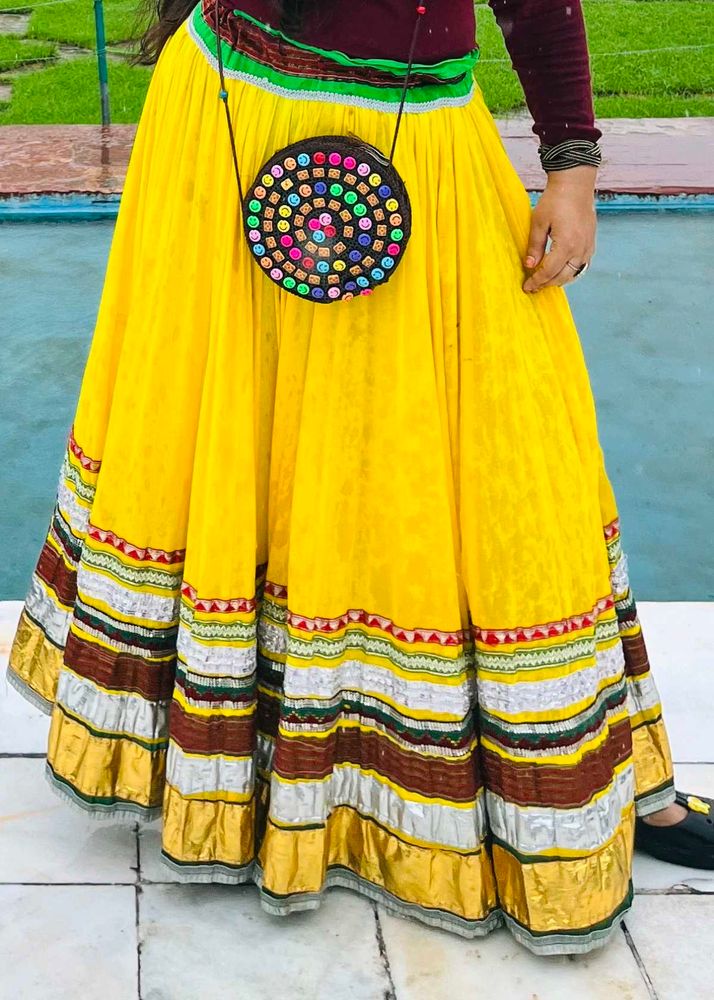 yellow Ethantic skirt
