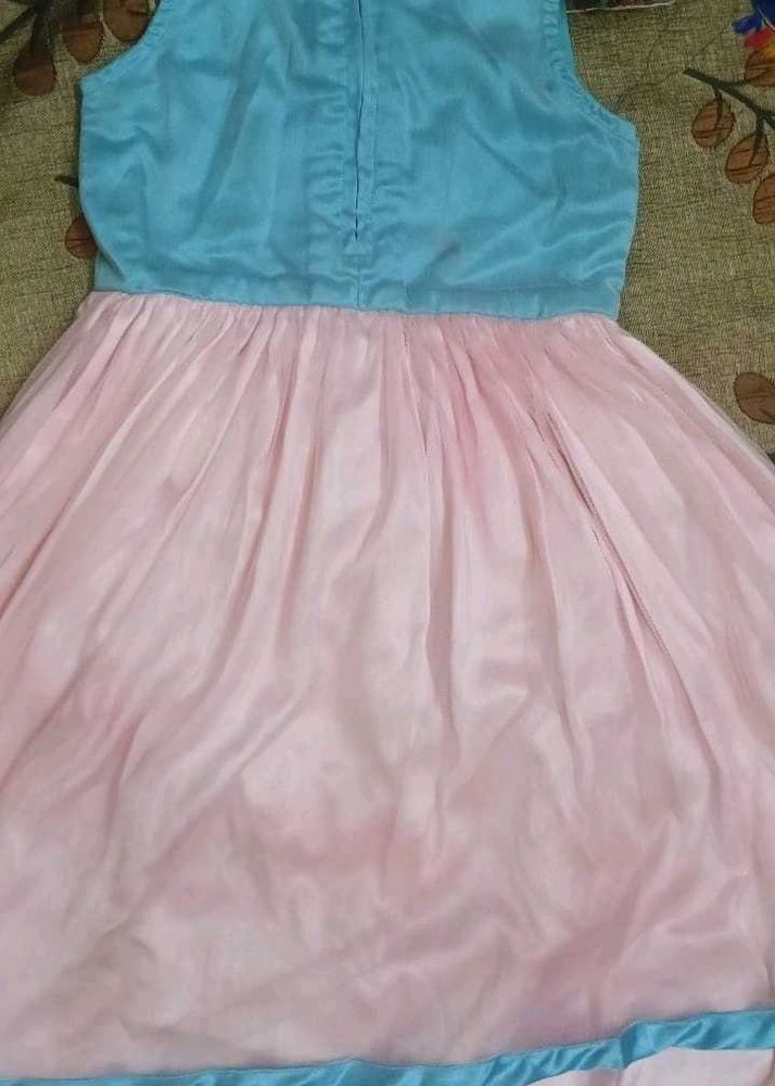 Girls&#39; Pink &amp; Blue Dress