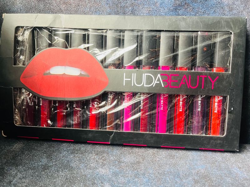 ONE DAY OFFER…❤️❤️😍🥳🥳 Hurry….!up Guysss……Set Of 12 HUDABeauty Matte Lipstick❤️💄