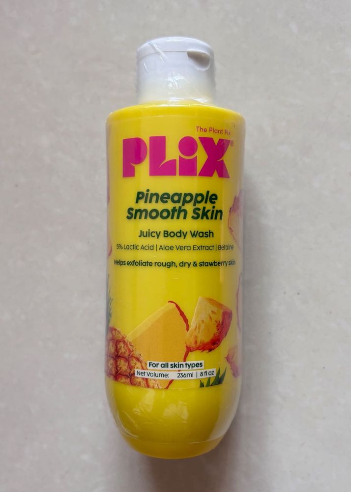 PLIX Pineapple Smooth Skin Exfoliating Body Wash