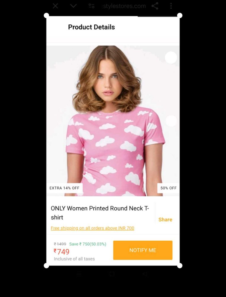 Cute Pink Top From Only