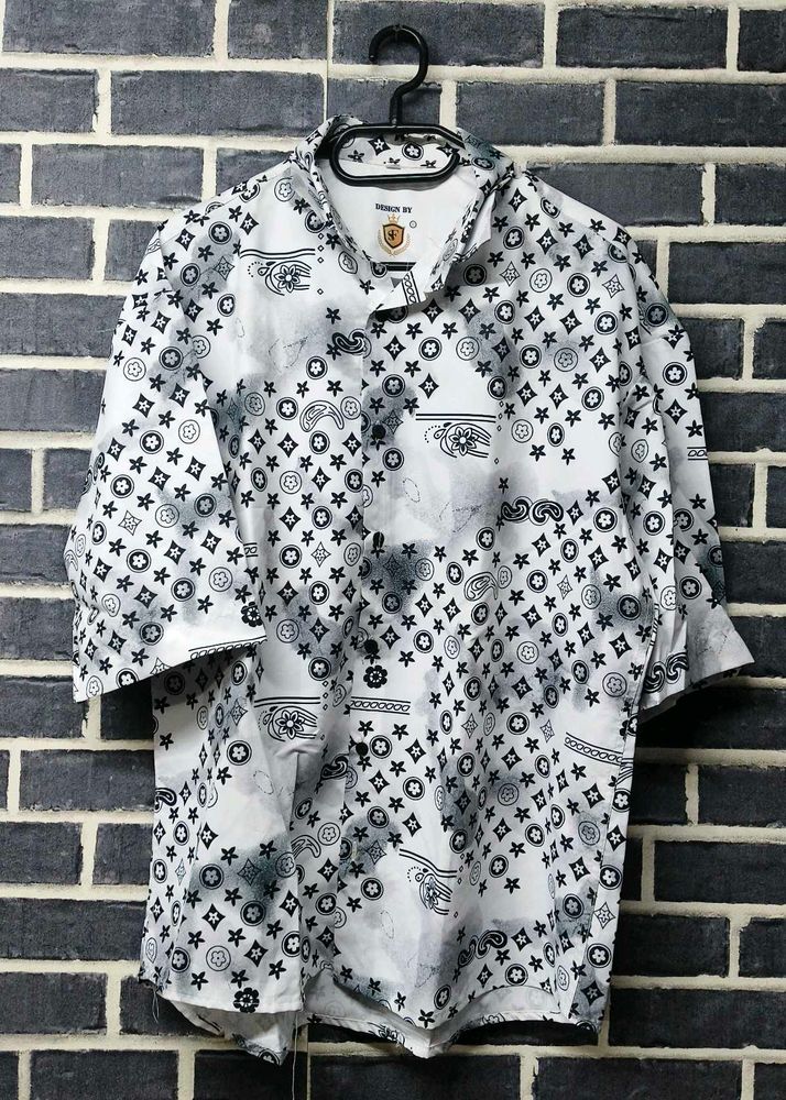 Patterned Casual Men's Shirt