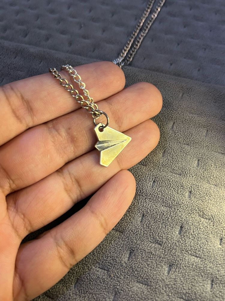 One Direction paper Plane Necklace