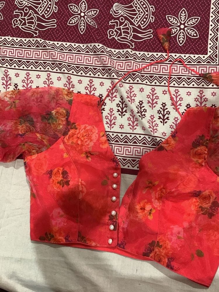 New Readymade Blouse With Padding