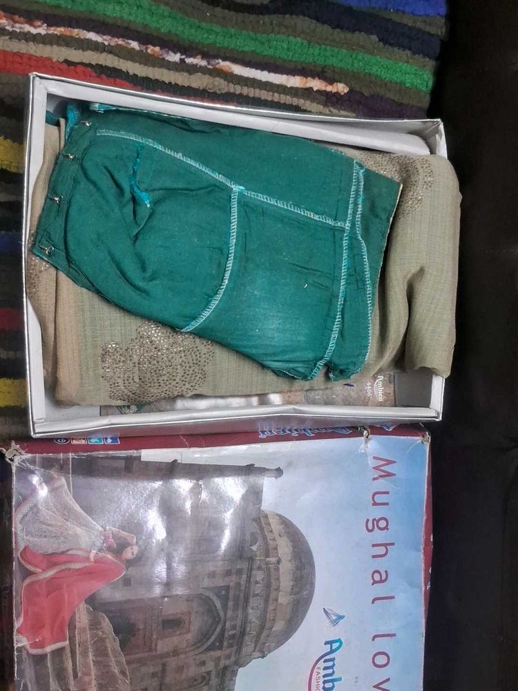 Elegant saree with blouse