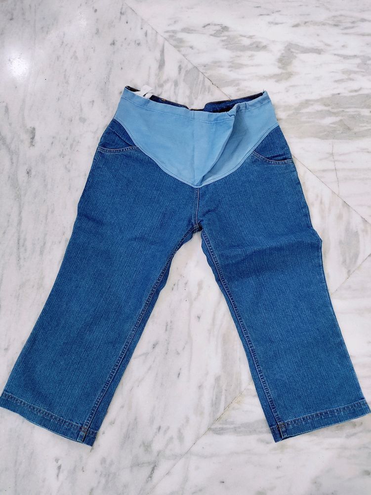 Denim Mommy Pants