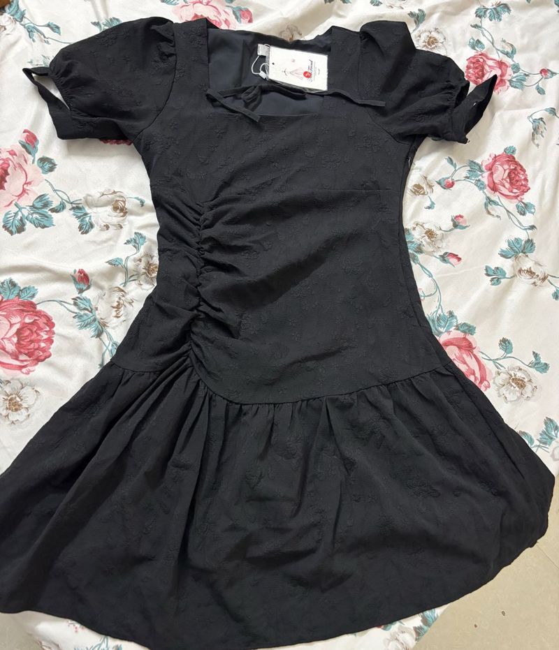 Cute Black Mini Dress